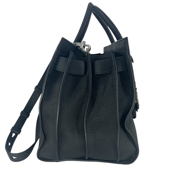 Saint Laurent Sac de Jour Souple Bag Leather Bag in Medium Black Silver - Picture 9 of 16